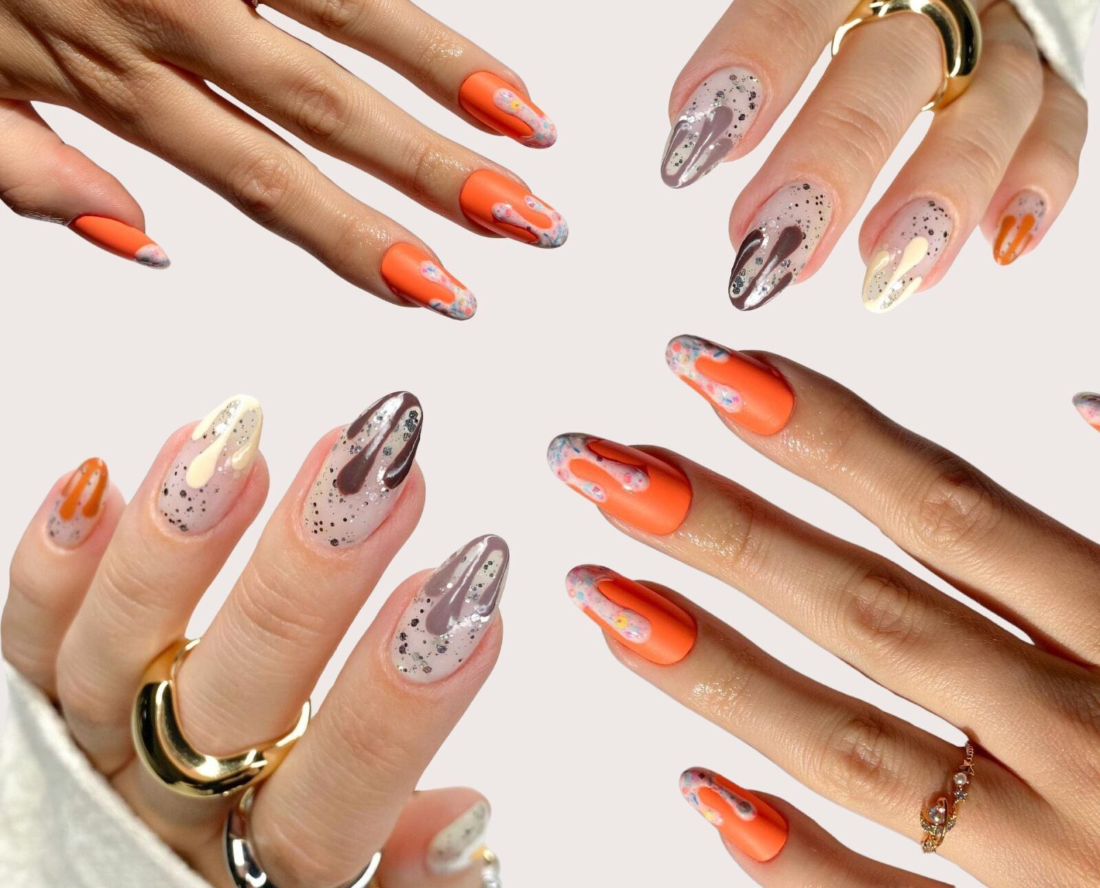 Ice-cream nokti cover