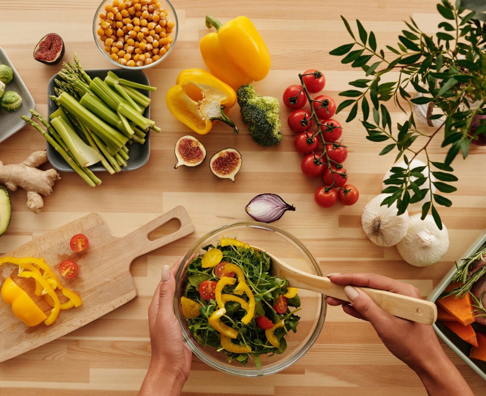 vegan i vegeterijanac: hrana