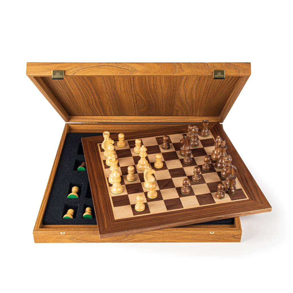 Poklon za useljenje „Wooden Chess Sets” // „Olive Burl (Medium)”