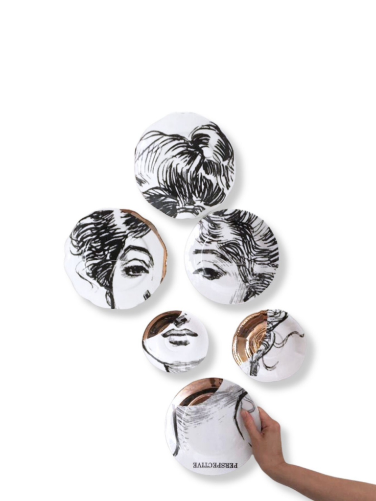 Mozaik za zid, 6 Remake tanjirića 