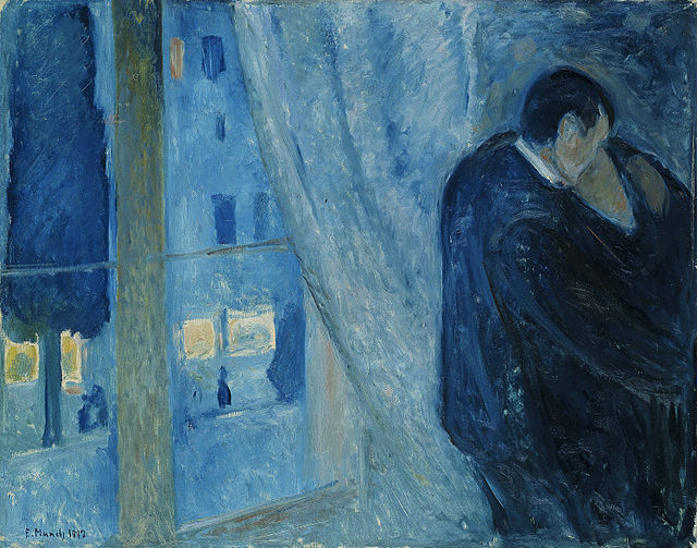 „The Kiss with the Window" || Edvard Munch