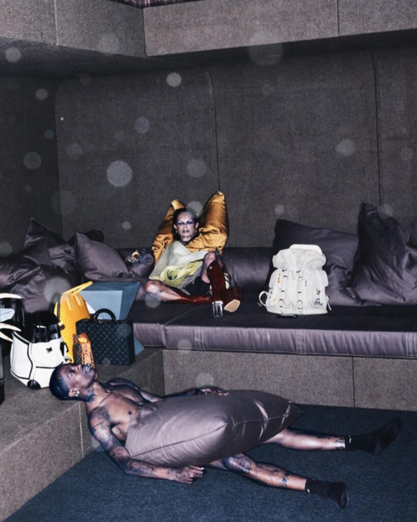 Rick Owens i Travis Scott kreirali su umetnički prostor za turneju