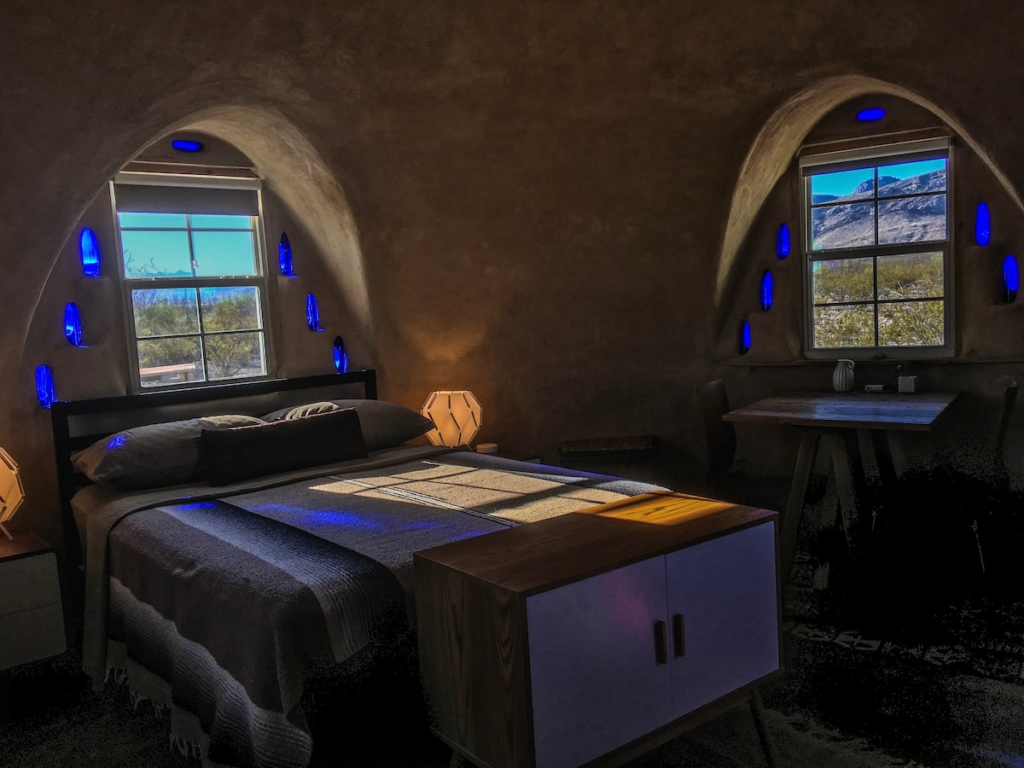 Spavaća soba u kupoli