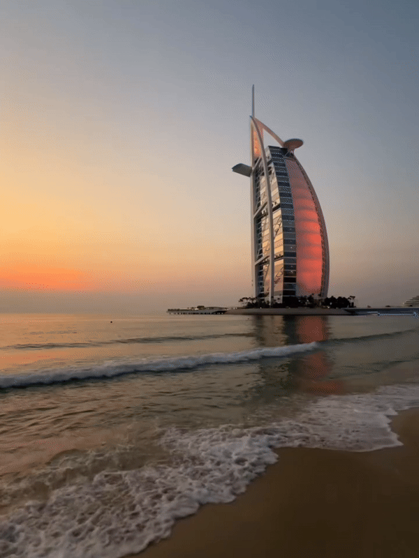 Sanja Obradović predlaže Burj al Arab — pogled na hotel