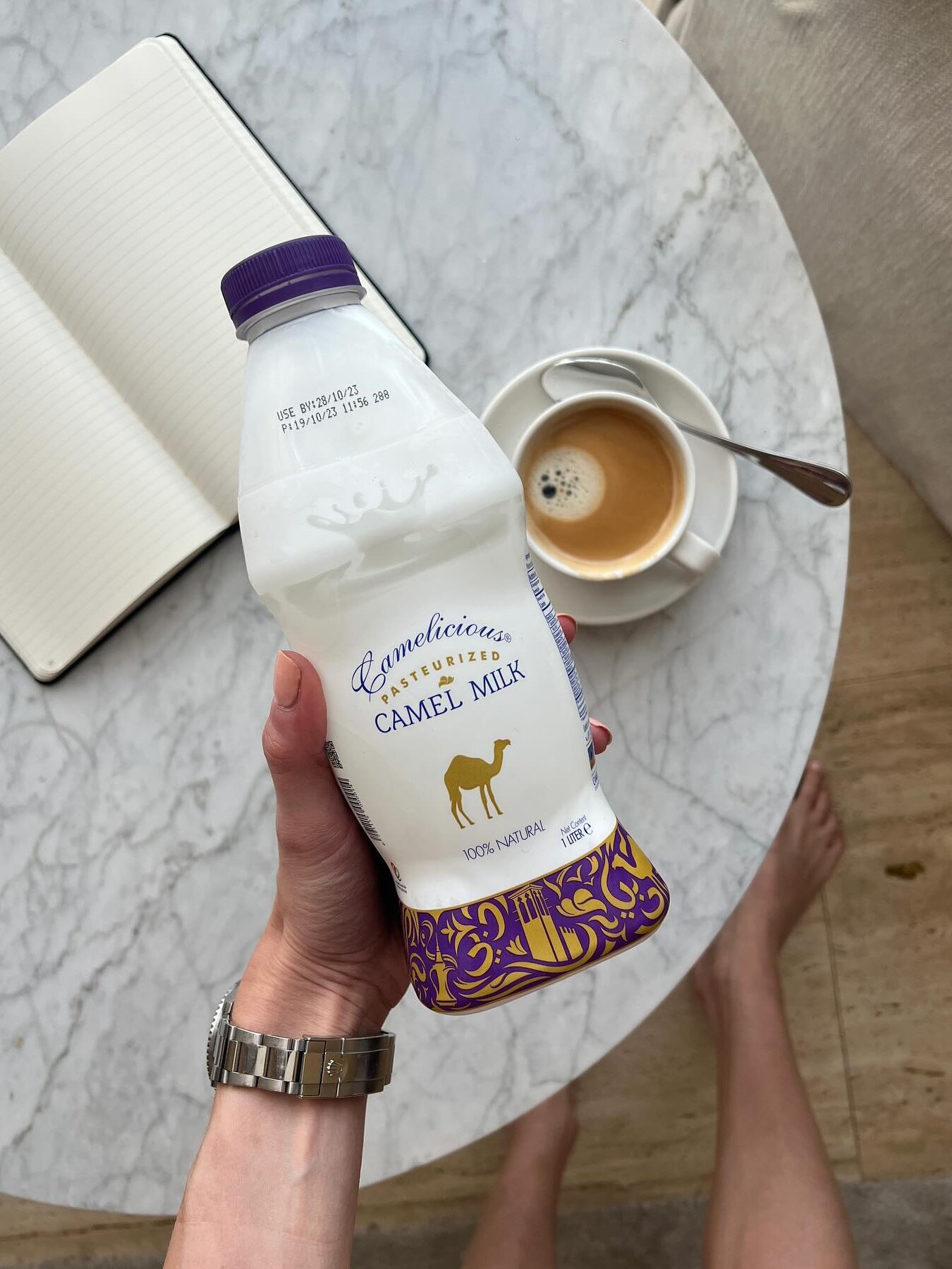 Camelicious mleko, kafa, dnevnik