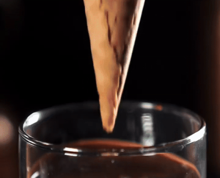 Halloween poslastica affogato