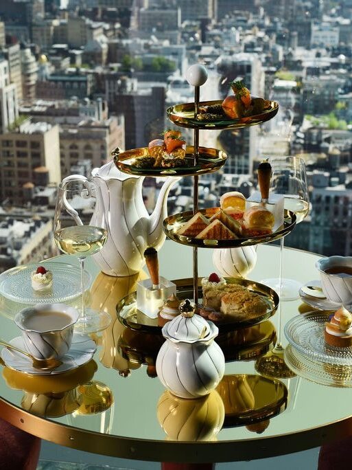 Pogled na Njujork iz Nubeluz by José Andrés rooftop bara uz brunch