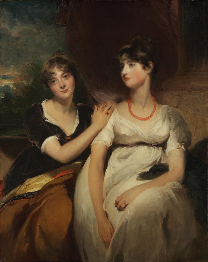 Ženska prijateljstva: Portrait Of Charlotte And Sarah Carteret-hardy (1769–1830), Sir Thomas Lawrence