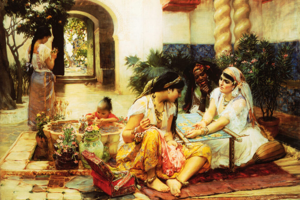 In a Villa El Biar Algeria (1889), Frederick Arthur Bridgman