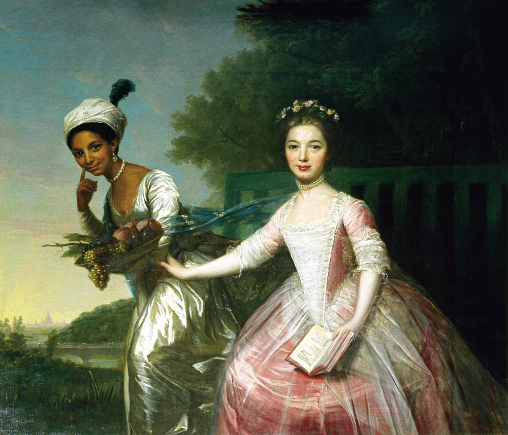 Ženska prijateljstva: Portrait of Dido Elizabeth Belle and Lady Elizabeth Murray (1778), David Martin